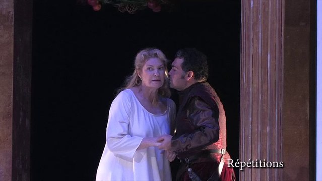 Romeo & Juliette (Gounod) - Répétitions et interview de Annick Massis