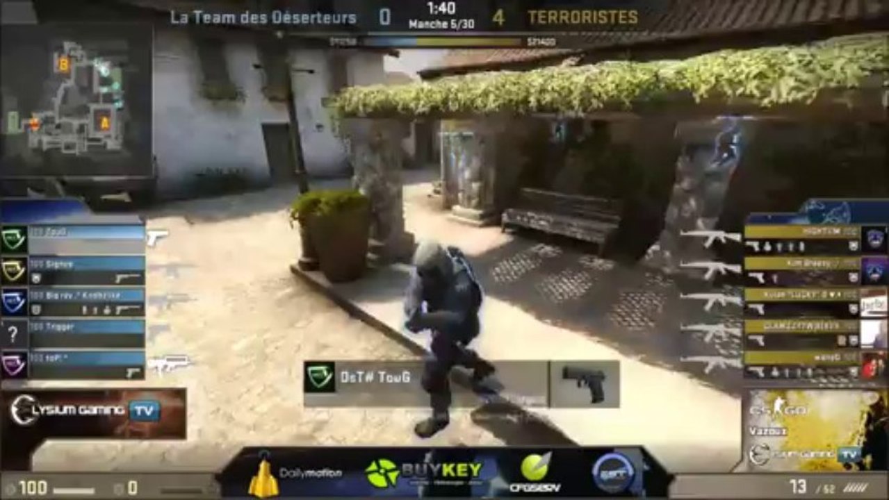 1er tour phase finale fr pc cup csgo inet gamer vs dst big partie 1