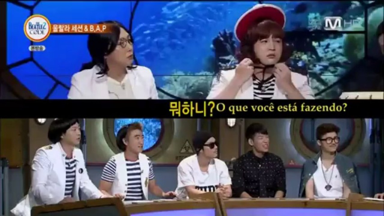 130902 Beatles Code 2 B.A.P & Ulala Session Legendado [PT-BR] Part 1/2