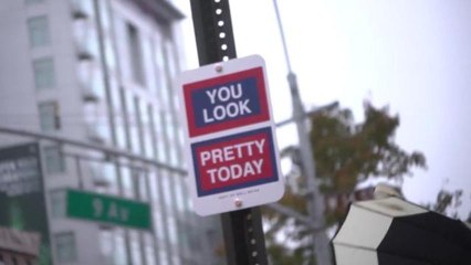 Painter Puts Happy Street Signs Around New York