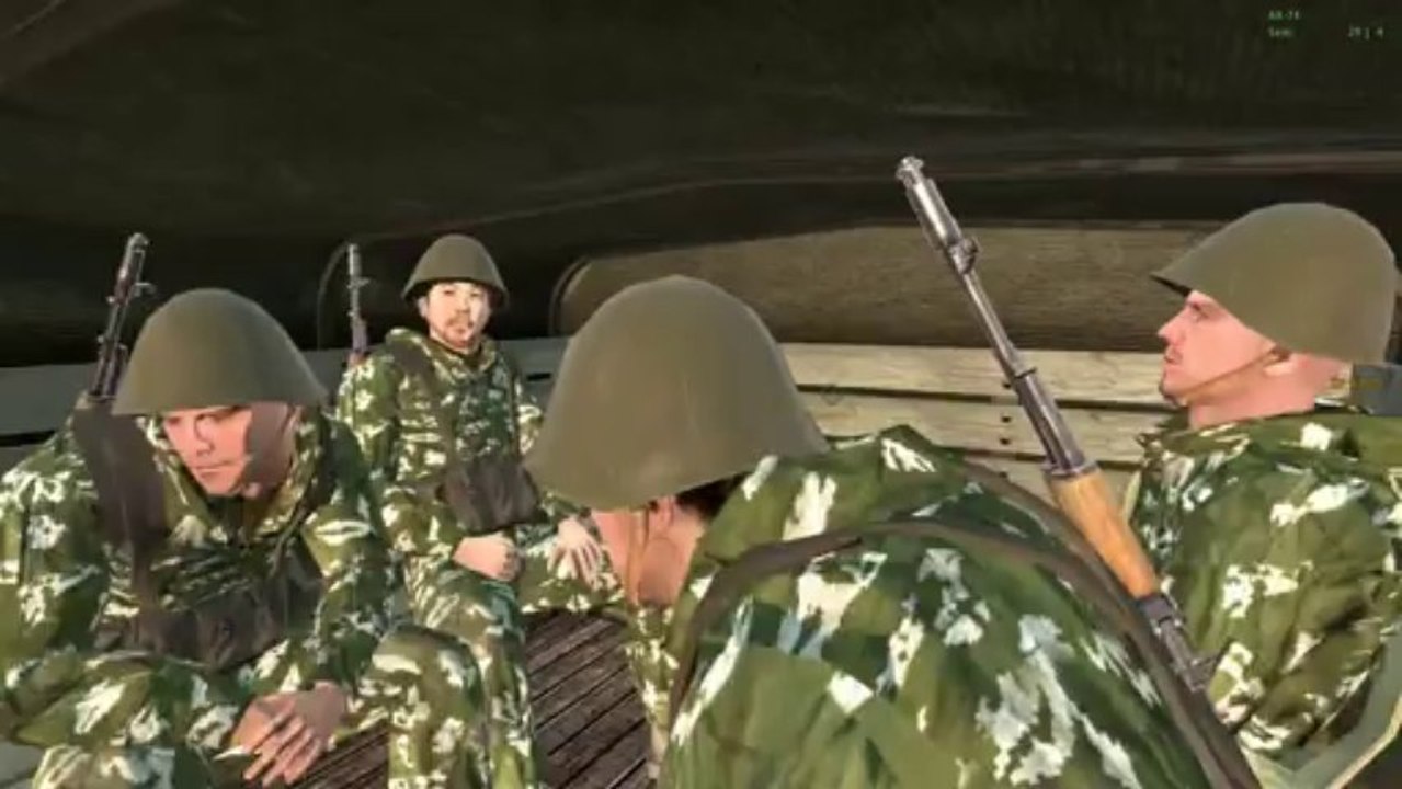 ArmA 2 CWR 2 Red Hammer mission 1