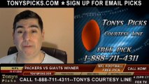 New York Giants vs. Green Bay Packers Pick Prediction NFL Odds Preview 11-10-2013
