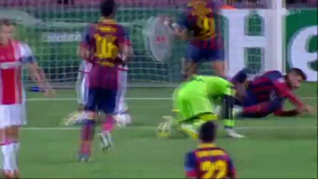 FC Barcelona - Ajax Amsterdam 4:0 (18.09.2013) Liga Mistrzów - faza grupowa, 1. kolejka