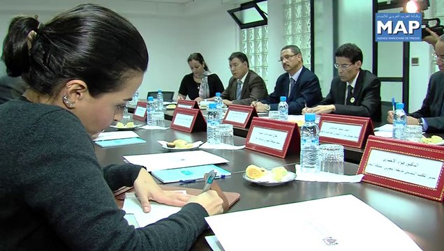 المندوب الوزاري المكلف بحقوق الإنسان يستقبل وزير التعليم البحريني