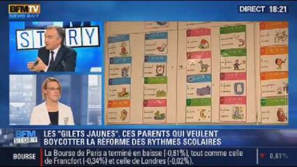 Download Video: BFM Story: les “Gilets jaunes”: le boycott contre la réforme des rythmes scolaires - 12/11