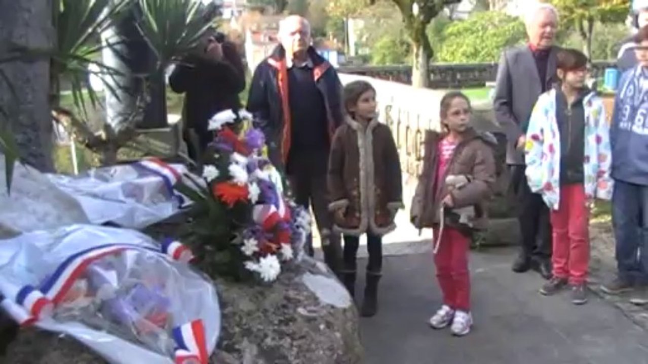 11 Novembre 2013 Cérémonie à Nontron de l'Armistice de 1918