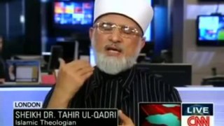Dr Tahir ul Qadri is not afraid of any one on earth :CNN Amanpour