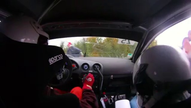 Rallye d'automne LA ROCHELLE 2013 ROBINET/ROCHARD SEAT IBIZA TDI A8 es4 Val de Trézence 26 km