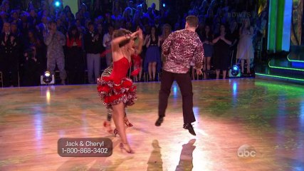 Jack Osbourne, Cheryl Burke & Sharna Burgess - Samba