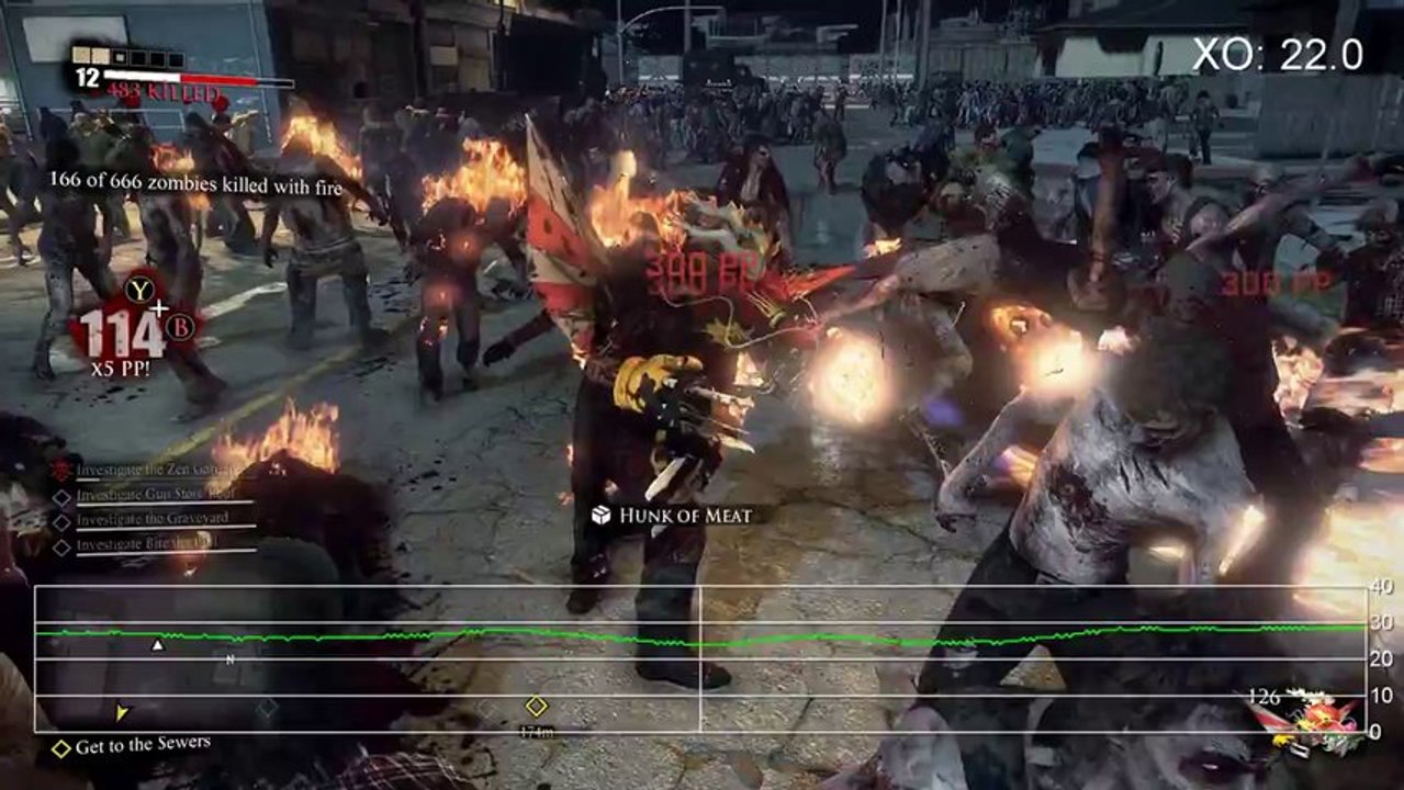 Dead Rising 3 - Xbox One Sandbox Gameplay Frame-Rate Tests