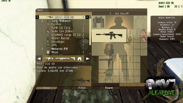 Arma II DayZ: El Sniper Asesino, Camino a Airfield Ep. 3