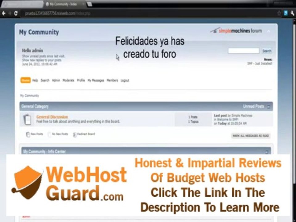 Instalar foro smf 2.0.2 en un hosting gratuito (nixiweb)