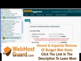 Create a New Account in WHM(WebHostManager) with GVO for Hosting your Websites