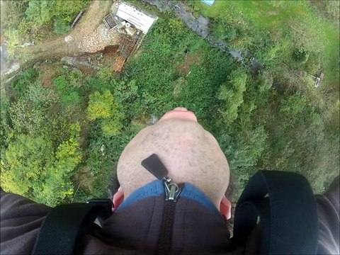 Saut à l'élastique : pêcheur de l'extrême