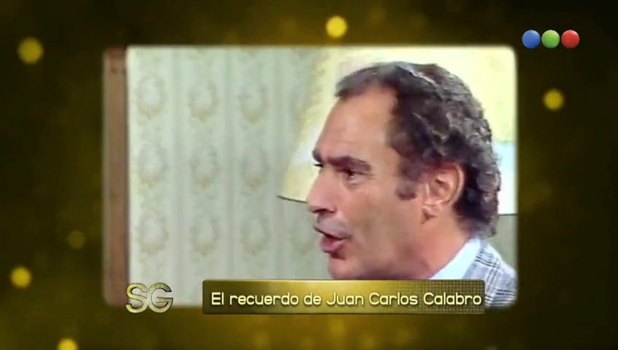 homenaje de susana gimenez a calabro