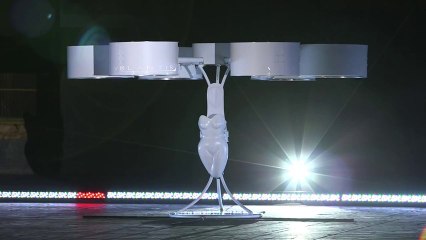 Lady Gaga introduces VOLANTIS, the World's First Flying Dress