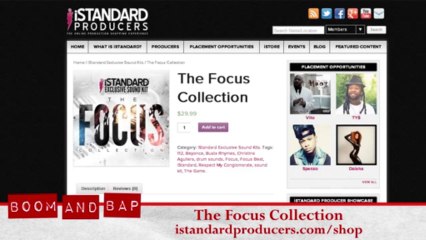 Boom and Bap: iStandard Focus Drum Kit 🎵
