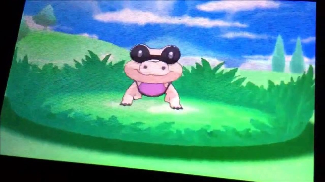 Pokemon Y: Shiny Sandile 23 REs After Pawinard
