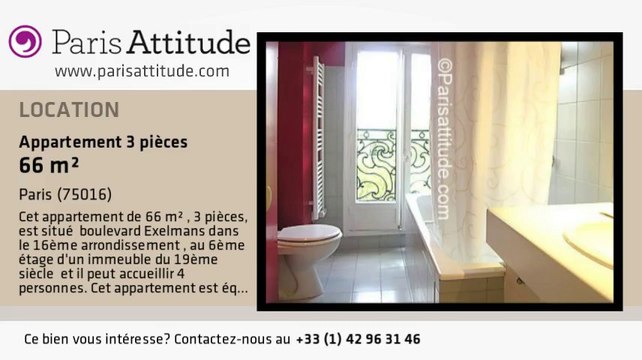 Appartement 2 Chambres à louer - Auteuil, Paris - Ref. 7724