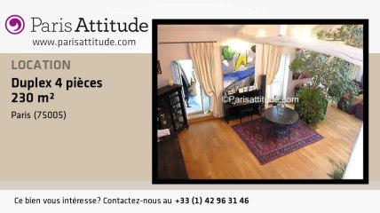 Duplex 3 Chambres à louer - Port Royal, Paris - Ref. 2951