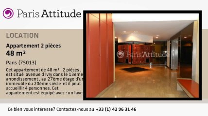 Appartement 1 Chambre à louer - Tolbiac, Paris - Ref. 8657