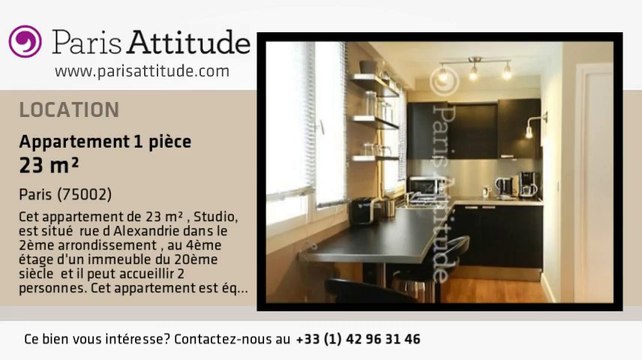 Appartement Studio à louer - Montorgueil, Paris - Ref. 8177