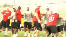 JJ Watt mic'd up during Pro Bowl practice