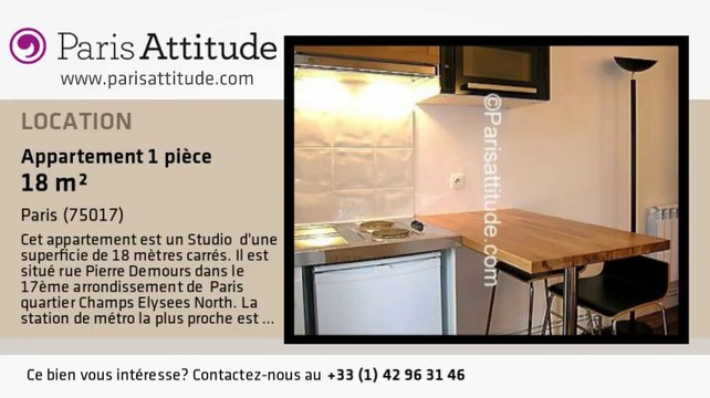 Appartement Studio à louer - Pereire, Paris - Ref. 4010
