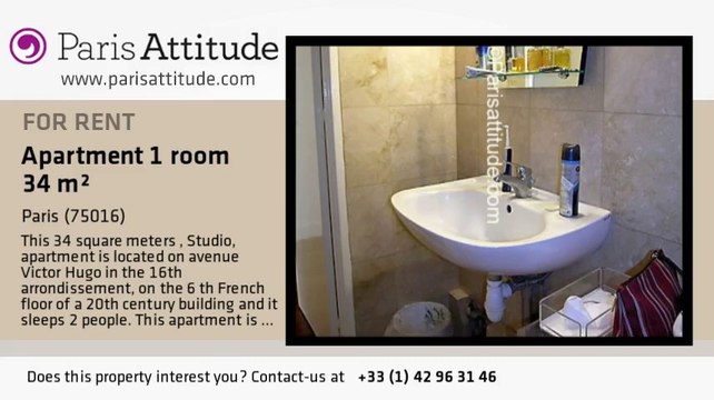 Studio Apartment for rent - Arc de Triomphe, Paris - Ref. 2968