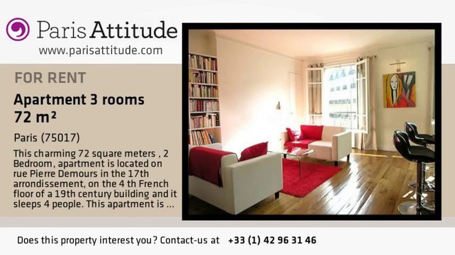 2 Bedroom Apartment for rent - Wagram, Paris - Ref. 7192