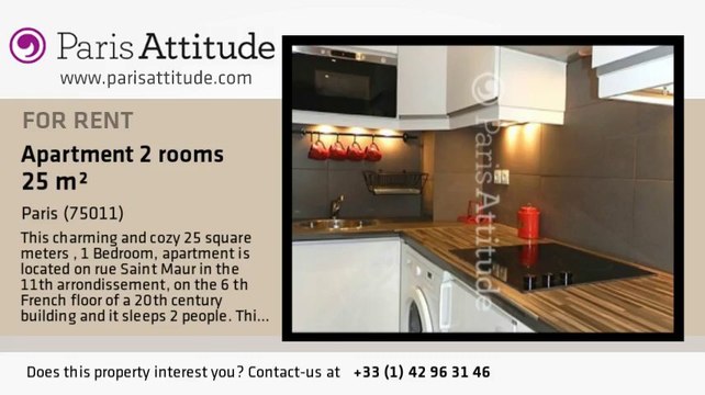 1 Bedroom Apartment for rent - Parmentier, Paris - Ref. 8515