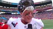 Bloodied Houston Texans defensive end J.J. Watt  'Commish, we're playing hard!' - NFL Videos