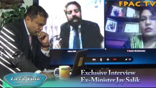 Exclusive Interview with Jay Salik with Gulbaz Gill in FPAC TV Part2