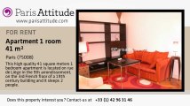 Alcove Studio Apartment for rent - St-Lazare, Paris - Ref. 445