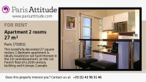 1 Bedroom Apartment for rent - Palais Royal, Paris - Ref. 2906