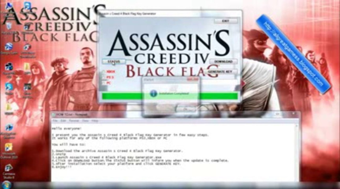 Assassin s Creed 4 Black Flag Key Generator \ Link In Description 2013