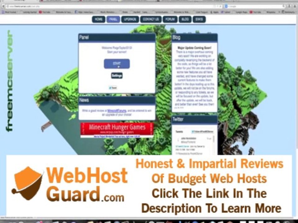 FREE MINECRAFT SERVER HOSTING