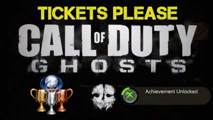 CoD Ghosts "Tickets Please" Achievement / Trophy Guide | Shoot the grapple guys off the train.