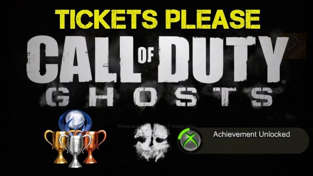CoD Ghosts Tickets Please Achievement / Trophy Guide | Shoot the grapple guys off the train.