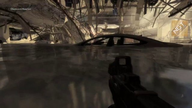 CoD Ghosts It Came From Below Achievement / Trophy Guide | Knife kill 6 enemies while underwater.