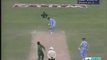Rashid Latif Acrobatic Catch India v Pakistan at Bangalore 1996 World Cup