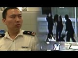 Hong Kong woman kicks customs officer in the balls