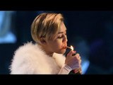 Miley Cyrus smoking weed video: singer lights joint at MTV EMA