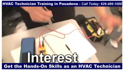 HVAC Technician Training Pasadena (626) 486-1000