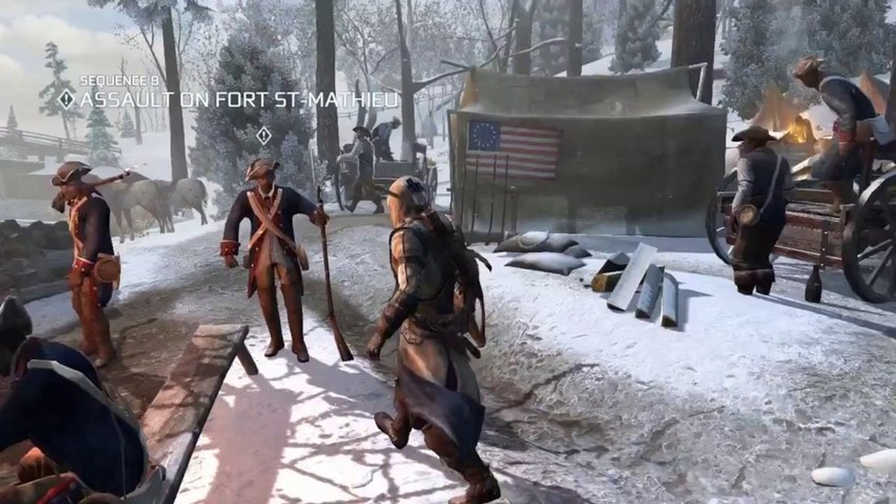 Assassin's Creed III E3 2012 Commented Frontier Gameplay Demo Trailer
