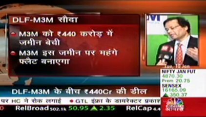 CNBC awaz M3M news - Roop Bansal