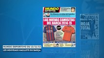 Les nouveaux maillots 2014-2015 du Barça, Mancini prêt à faire un gros coup sur le mercato !