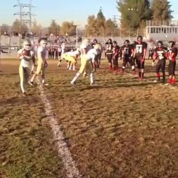 Marquer un Touchdown en hurlant Mauvaise Balle !! ESCROC!!