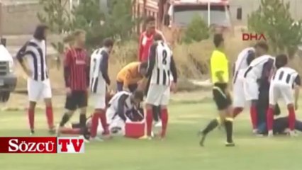 Masörü yumrukladı kırmızı kart gördü