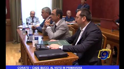 Corato | Cade Bucci, al voto in primavera